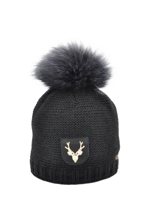 Avanti Gold Deer Patch - Merino Wool Hat