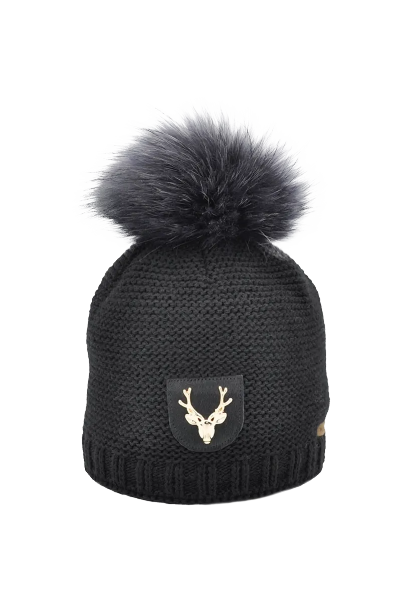 Avanti Gold Deer Patch - Merino Wool Hat