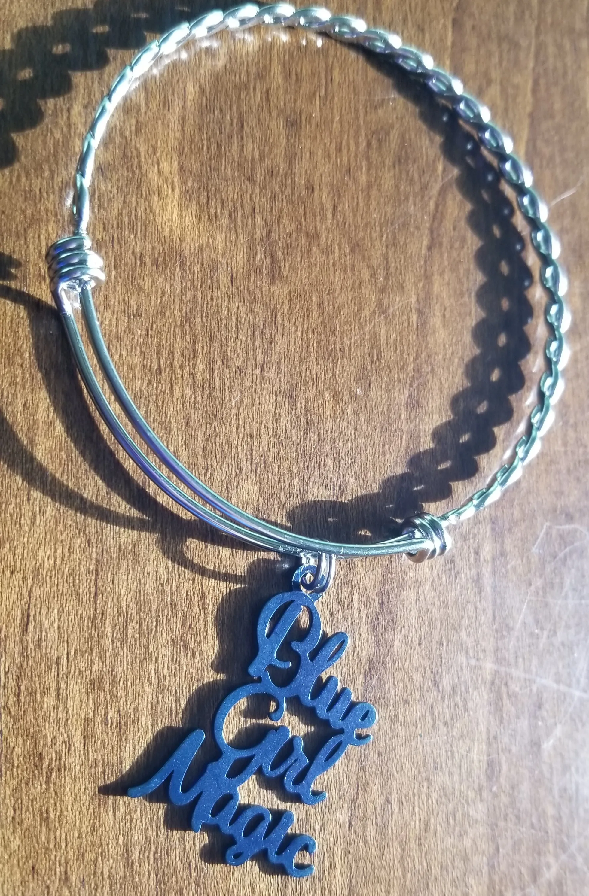 Blue Jazzy Charm Bracelets