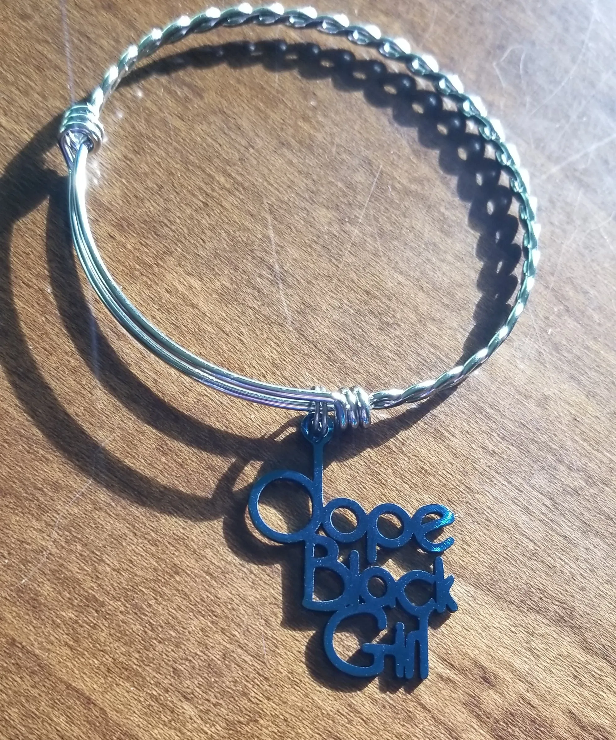 Blue Jazzy Charm Bracelets