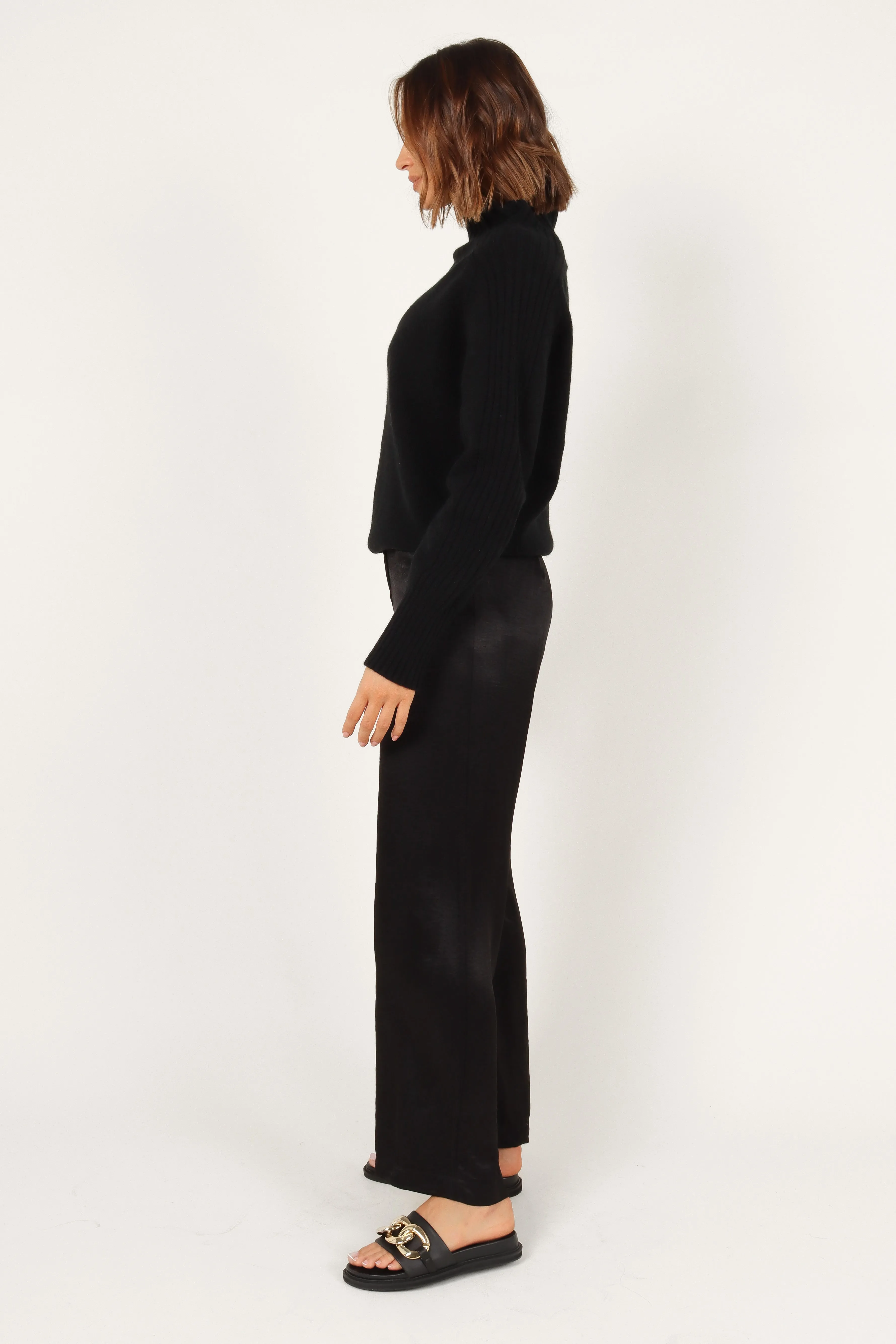 Cersi Knit Sweater - Black