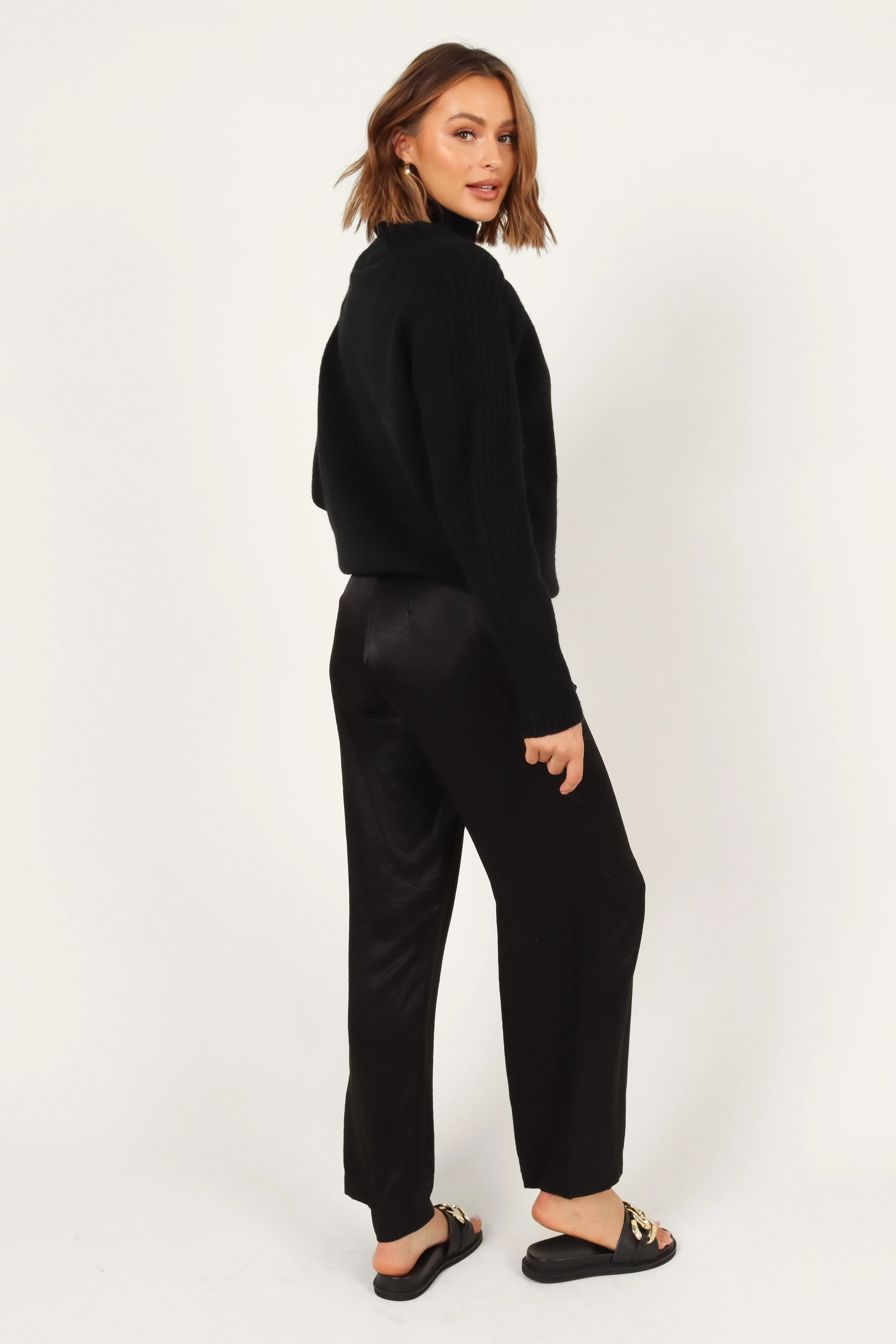 Cersi Knit Sweater - Black