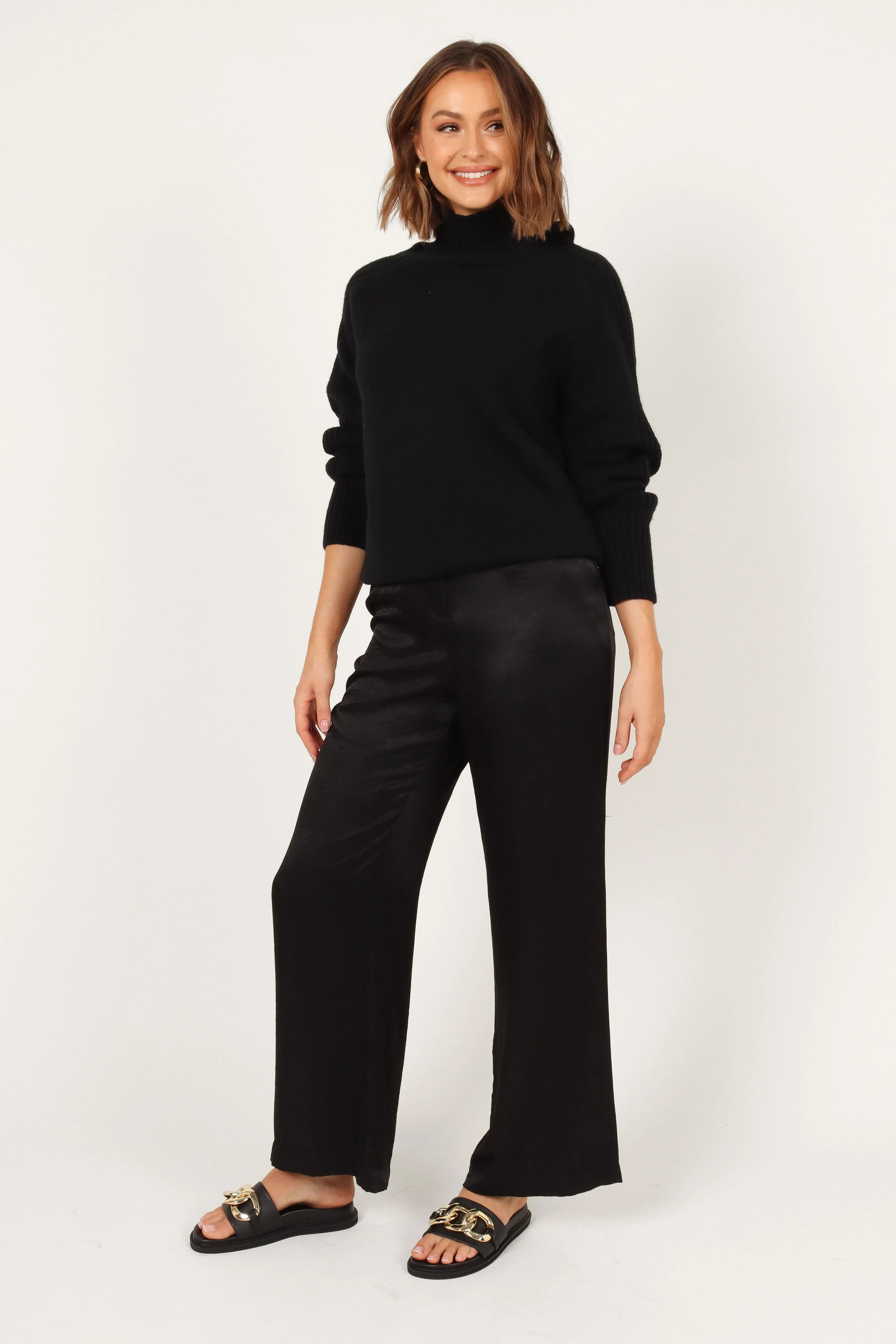 Cersi Knit Sweater - Black