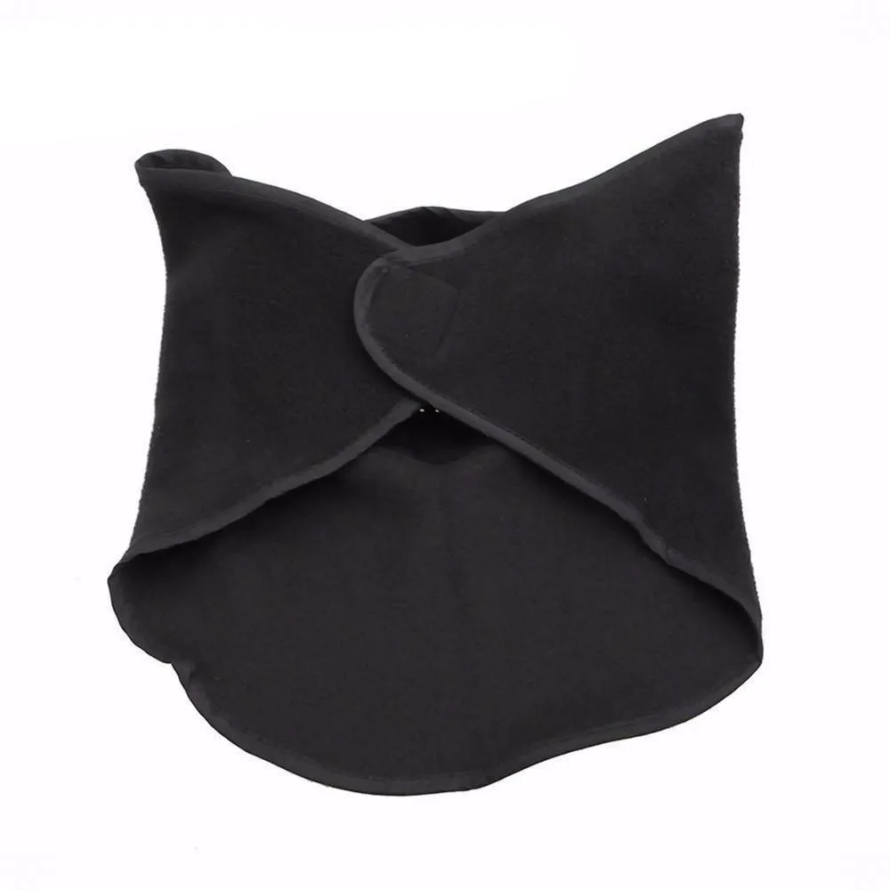 Half Face Dual Color Biker Mask, 9.4 x 9.8 in