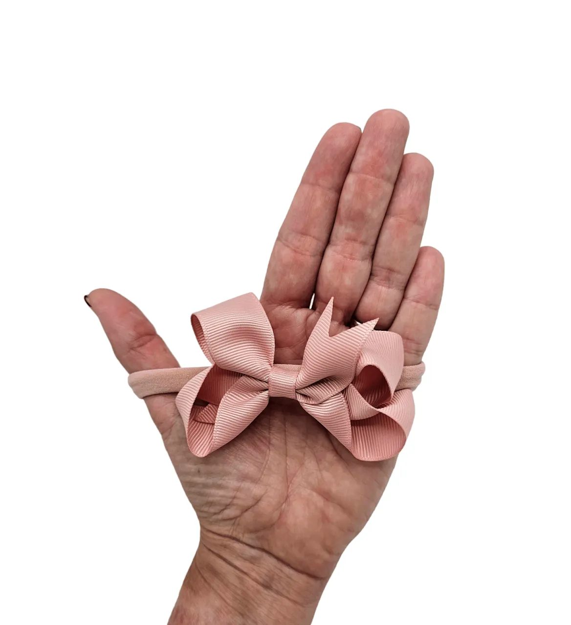 Pack Of 4 - 3 Inch Dainty Bow Headbands