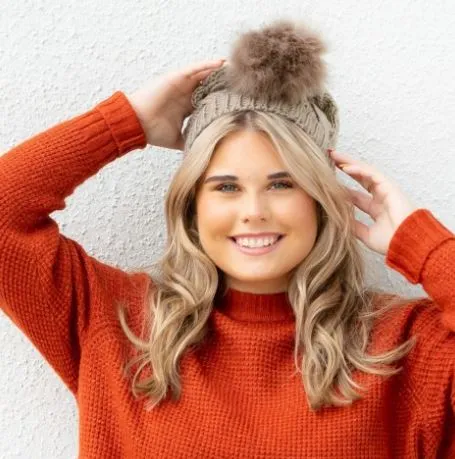 Taupe Tori Beanie