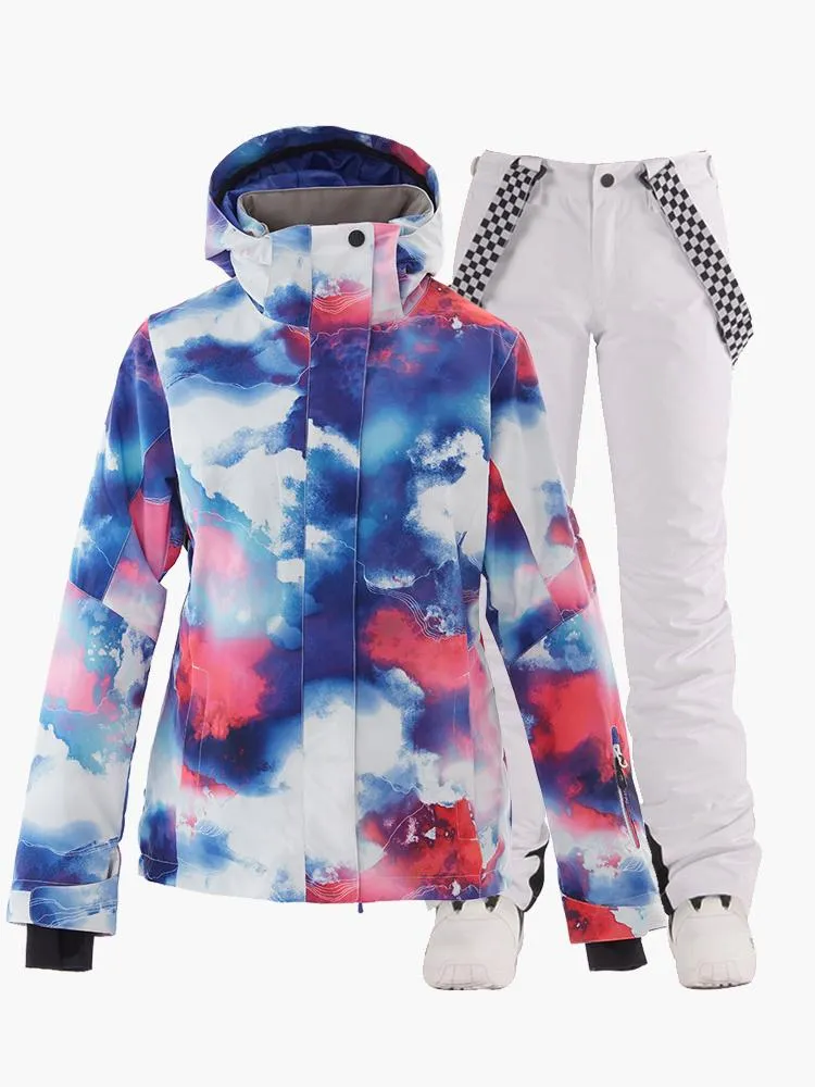 TreadSnow Women's Everbright Colorful Snowboard Suits